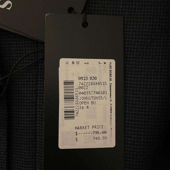 Johnston lenon hugo boss Clearance